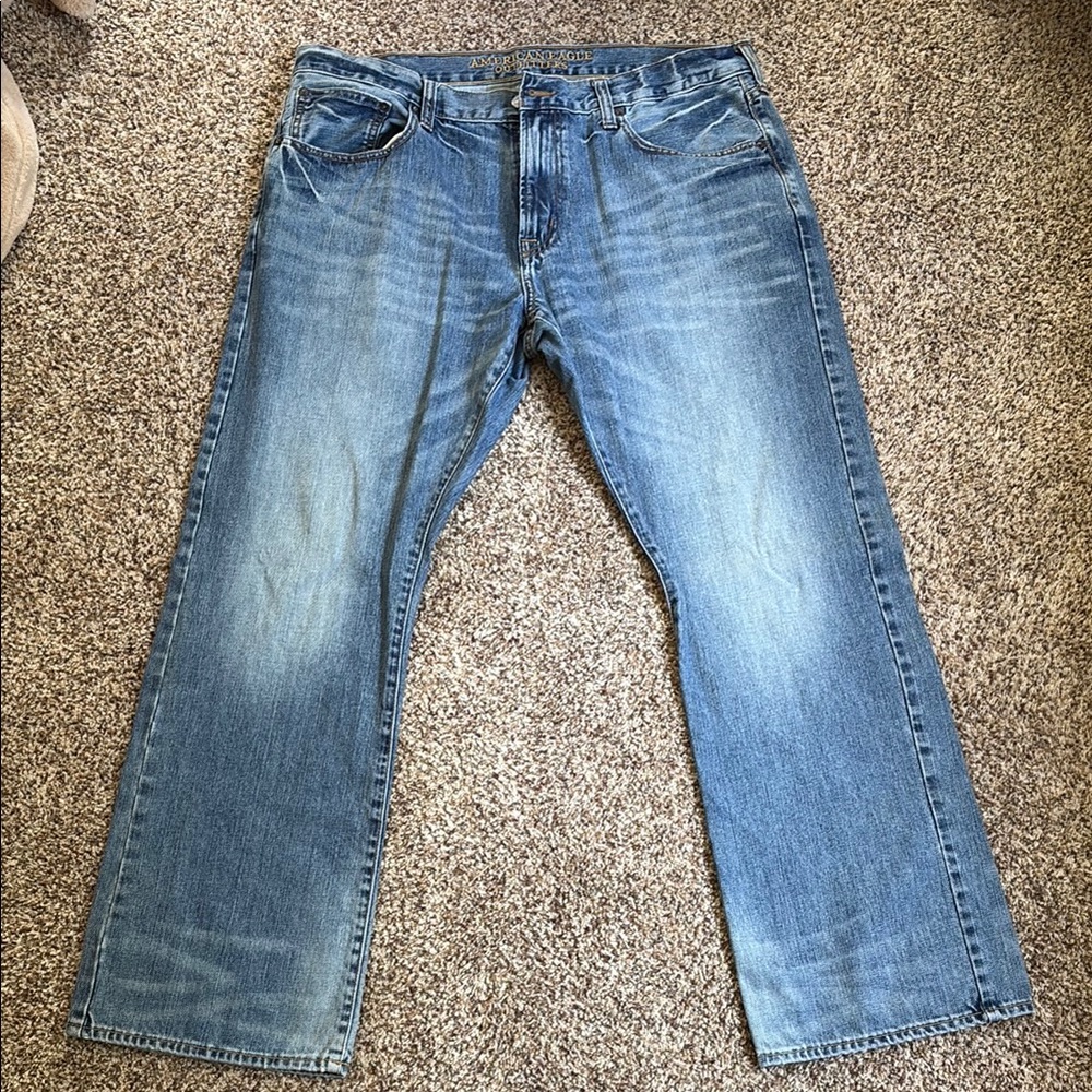 Men’s AE boot cut jeans